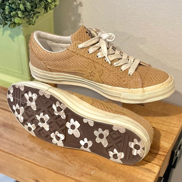 CONVERSE Golf Le Fleur x One Star Ox 'Burlap' - Picture 2 of 6